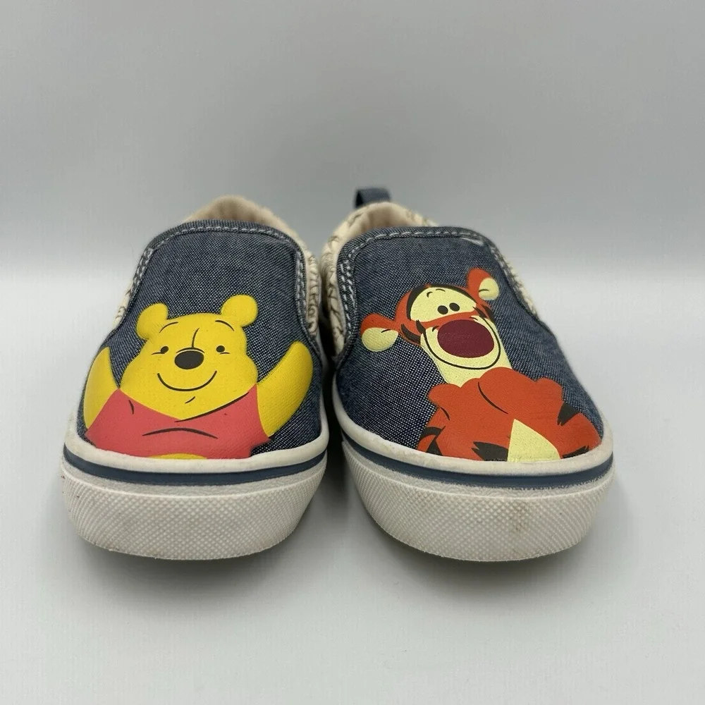 Disney Baby Winnie the Pooh Classic Baby Toddler Slip-on‎ Shoes Size 4